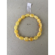 Mother amber ring 9mm