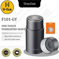 H-five Showsee Mini Electric Shaver F101-GY IPX7 SmartSense Starlight Black