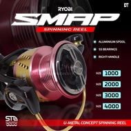 Reel RYOBI SMAP EPM POWER HANDLE SIZE 2000HP, 3000HP, REEL SPINNING RYOBI SIZE 2000, 3000
