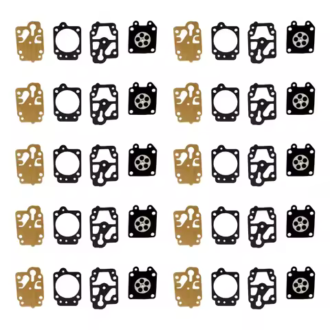 10set Brush Cutter Carburator Repair Walbro Carburetor Gaskets Diaphragms for Carburador 36f 40-5 13
