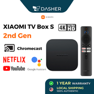(Ready stock) Xiaomi Mi TV Box S 2nd Gen 4K HDR Android TV Box | Google Assistant | Global Version