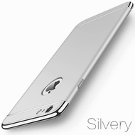 iPhone 7 Plus Case, iPhone 8 Plus Case, 3 in 1 Luxury Gold Hard Case Back Cover Coverage Removable C