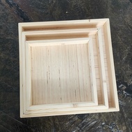 1PCS Dulang hantaran kayu REDAY 10/12/14 INCH