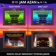 Azan Digital Clock/Prayer Time Clock/Azan Digital Clock/Azan Wall Clock (40cm X 30cm) by Salam Digital
