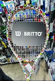 Wilson x Britto Clash 100L V2 Britto Hearts Tennis Racket