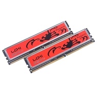 DDR4 Asgard 2400 8G 2666 16GB ชุดเกราะอะลูมินัมอัลลอยถอดชิ้นส่วนโมดูลหน่วยความจำสำหรับเดสก์ท็อปคอมโพ