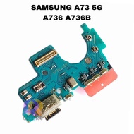 Flexible Connector CHARGER SAMSUNG A73 5G A736 A736B PCB BOARD CAS MIC