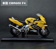 【重型機車模型】Honda CBR 600F4 黃色 本田摩托車 Maisto 美馳圖 1/18精品車模