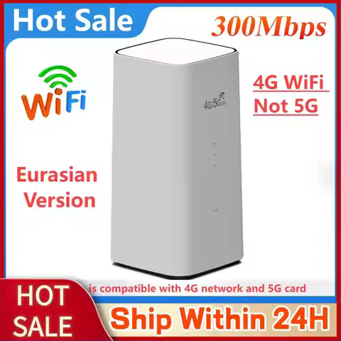 CPF101-E 4G LTE WiFi Router 4G CPE Router with SIM Card Slot Not 5G 300Mbps WiFi Wireless Modem Home