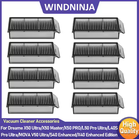 Vacuum HEPA Filter for Dreame X50 Ultra/X50 Master/L50 Pro Ultra/X50 PRO/MOVA V50 Ultra/X40 Enhanced