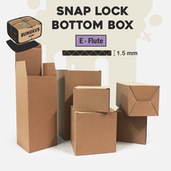 BungkusNow Snap Lock Bottom Gift Box Rectangular Box Kotak Carton Box Packaging Packing Box E Flute