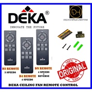 DEKA Ceiling Fan D3 / D4 / D4 With Reverse Remote Control Fan