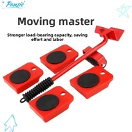 PANSIE Furniture Lifter Tool, with 4 Wheels Multi-functional Furniture Lift Mover,  Adjustable Heavy