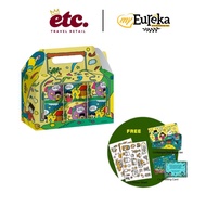 Eureka Popcorn Raya 2025 Gift Box Set + FREE 1x Sampul Duit Raya Set + 1x Greeting Card + 1x Sticker