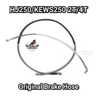 Motocross HJ250/KEWS250/300 2T 4T Original Brake Hose Front 137cm Rear 64cm (Motocross China 250cc/K