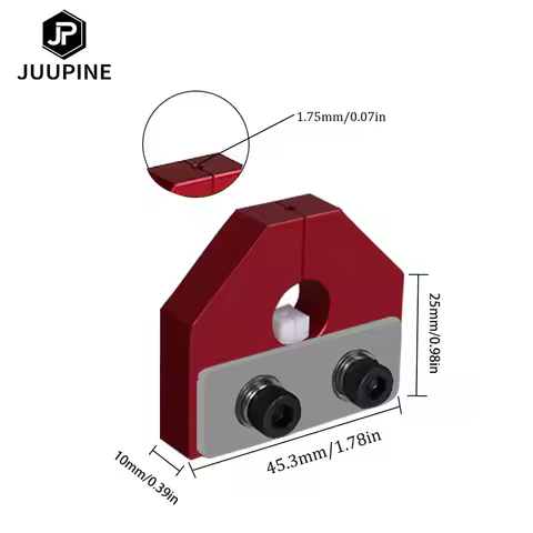 1.75mm Filament Connector Red Welder Tool 3d Printer Joiner Tool Filament Splicer Welder Black Slice