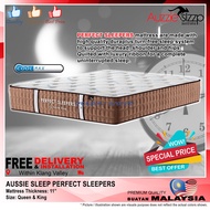 FREE DELIVERY BEST BUY 11” AUSSIE SLEEP PERFECT SLEEPERS MATTRESS (SIZE: QUEEN AND KING)