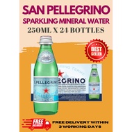 San Pellegrino Sparkling Mineral Water 250ml x 24 bottles (Glass)