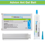Advion Ant Gel Bait 30g | Professional Ant Control Gel | Includes 1 Plunger & 1 Tip | Indoor Use for