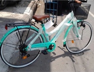 SEPEDA CITY BIKE KERANJANG DEWASA PHOENIX 26 INCH OPERAN 7SP SHIMANO EQUIPMENT