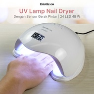 Portable Nail Dryer Lamp UV Lamp Nail Dryer LCD Sensor 24 LED 48W