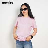 HITAM Monjiro - Tohka - Women's Plain T-shirt Black Yellow Short Sleeve Cotton Combed 30's Tshirt Ba