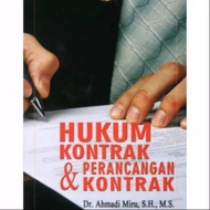 CONTRACT LAW AND CONTRACT PLANNING BOOK, Dr. Ahmadi Miru, SH, MS