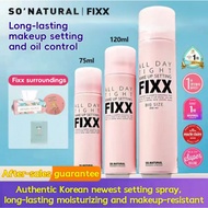 Korean So Natural All Day Tight Authentic FIXX Setting Spray 75ml/120ml So Natural All-day Long-last
