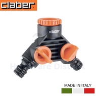 CLABER 8599 Double Tap Connector