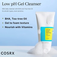 【SG Stock】COSRX Low Ph Good Morning Gel Cleanser 150ml Deep cleaning, gentle and non irritating