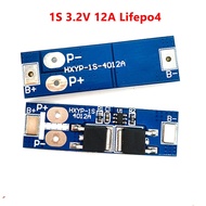 HXYP-1S-4012A 1S 3.2V 3.6V 12A Lifepo4 Battery BMS Protection PCB Board for 18650 Battery Charger วง