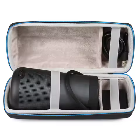 Portable EVA Waterproof Carrying Bag Pouch Protective Storage Case Cover for Bos SoundLink Revolve+ 