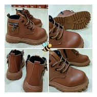 kid boots kid shoes high cut brown cowboy boots