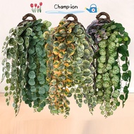 CHAMPIONO Lifelike Begonia, Multicolor Green Artificial Plant Leaves, Creative Accessories Wall Plan