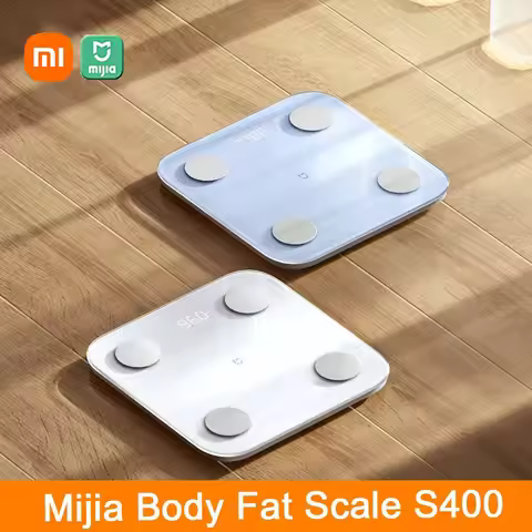 Xiaomi Mijia Body Fat Scale S400 Bluetooth5.0 Smart Home Body Composition Scale Max 150KG LED Displa