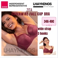 AVON ZITA UNDERWIRE FULL CUP BRA size 34A-38B
