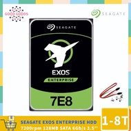 SEAGATE EXOS 7E8 1TB 2TB 4TB 6TB 8TB ENTERPRISE 3.5 HDD 7200rpm 256MB Cache SATA 6Gb/s Air