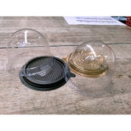 Orange Cake Box 1 Sugar Base Clear E-77 Brown-Gold 25 Packs/Pack Snack