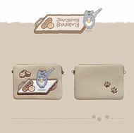 (พร้อมส่ง) กระเป๋าipad ipad bag กระเป๋าMacBook 11นิ้ว 13นิ้ว น้องแมวขนมปังน่ารักๆ
