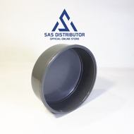 (5 pcs) SOKET Dop 3" inch PVC | Cap 3" inch D | Tutup Pipa 3" in | Dop Pipa 3 inch PVC | Dop Polos 3