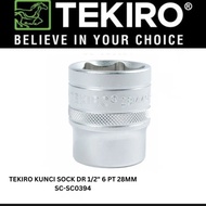 MATA TEKIRO 1/ 2 INCH SOCKET WRENCH 28 MM PT 6 SOCKET BIT/ CHILDREN'S SOCKET/