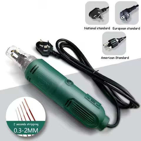 DF-8 Enameled Wire Electric Paint Squeegee 110 / 220V Handheld Paint Scraper 0.3-3.0mm Wire Peeler E