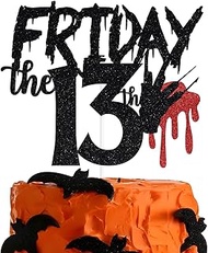 Happy 13th Birthday Cake Topper, Killer 13th Birthday, Level 13 Unlocked, Halloween Themed 13th Birt