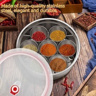 Masala Dabba Spice Box Stainless Steel Spice Containers Masala Dabba With 7 Compartments Indian