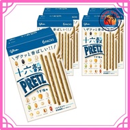 Pretz 16 Grain Pretz Light Salt Flavor 60g (6 bags) x 5 pieces Snack Pretzel Dietary Fiber Grain Kel