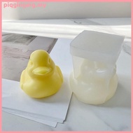 PIQ 3D Little Yellow Du Candle Silicone Mold DIY Du Crystal Epoxy Resin Mould Animal Candle Making T
