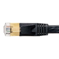 Japan Japan SANWA Flat Network Cable Type 7 Computer Broadband Router Network Cable 10G Gigabit 1/2/
