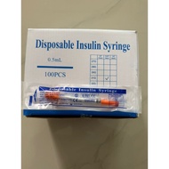 syringe 0.5ml 31G 8mm