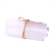 10Pcs Natural Selenite Mexico Stick Kecil Top Grade Rough Satin Spar Selenite Stone