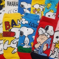 Snoopy Ankle Socks Adult Short Socks with Cartoon Pattern